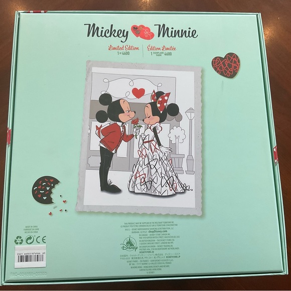 Disney  Mickey and Minnie  Valentines Day set - Picture 5 of 7